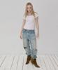 Lekim Lwe Eyelet T-Shirt (White)
