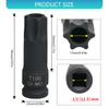 T100 Hollow Star Impact Socket for M133/M157 Camshaft Pulley Position Correction In Engine Repair Applications