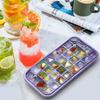Press The Ice Grid Mold To Remove Ice with One Click. Food Grade Household Large Capacity Ice Storage Ice Maker Ice Cube Mold