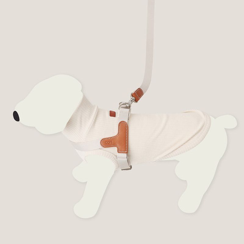 GOPE GOPE Nature Dog Sleeveless Turtleneck IVIV