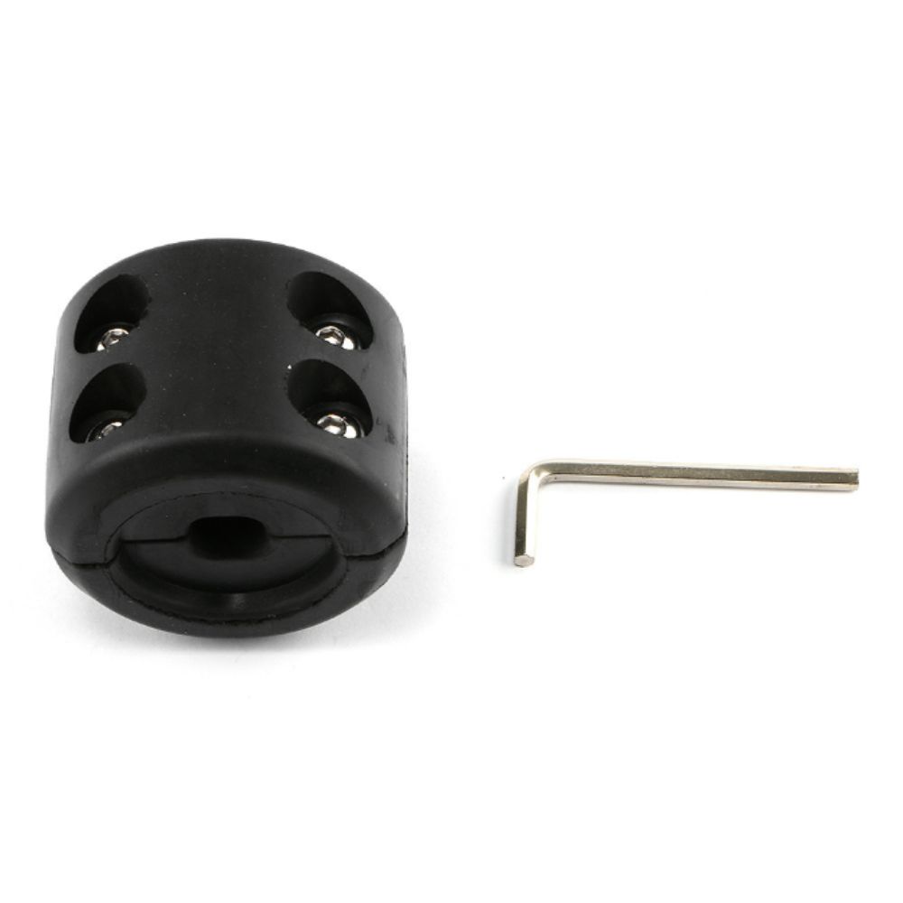 Rubber Material Rope Hook Black Color Heavy Duty Vehicle Accessory Waterproof  ATV Use