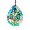 Large Crystal Rainbow Prism Pendant Sun Catcher Hanging Decor with Light Refraction Wedding Decor Home Wedding Party Decoration