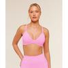 Soft Sculpt V Neck Sports Bra Focus Pink B5b9n Kdfx