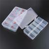 10 Cells False Nail Art Tips Box Storage Case Fake Nail Art Tips Box Case For Daily Use High Quality Material