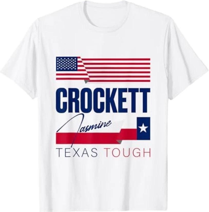 Jasmine Crockett Texas Tough 2026 Senate US Senator T-Shirt S