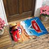Personalized Name Car Adventure Living Room Non-Slip Area Rug Soft Carpet for Bedroom Kids Playroom Sofa,Office Home Decor Doormat