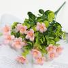 Artificial Flowers Bunch UV Resistant Artificial Plants Outdoor Faux Flowers