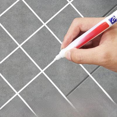 Lápiz reparador de juntas de azulejos resistente al agua y al moho para cocina y baño