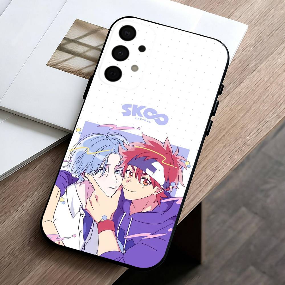 SK8 The Infinity L-Langa R-Reki Phone Case For Samsung Galaxy A73,A72,A71,A70,A53,A52,A51,Soft Silicone Black Cover