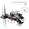 Strong Aluminum Alloy Universal Ball Head Rotation Sports Camera Accessory for Reinforcement Camera Stick Bracket for and Handlebar Camera Super Clamp