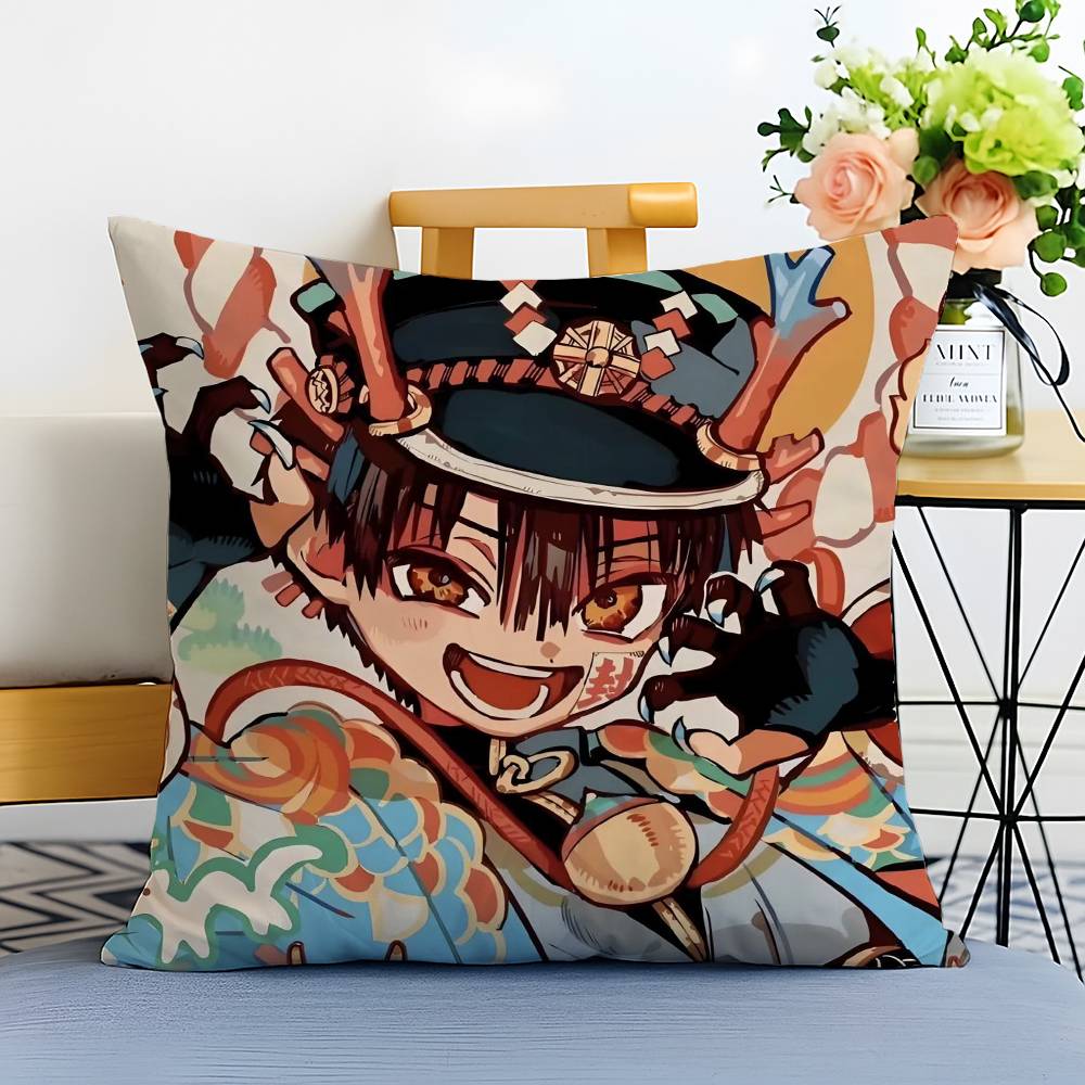 Love T-Toilet-bound Hanako-kun-MT Pillow Case Printed Brushed Fleece Pillow Baby Skin-Touch Eco-Friendly Dye-Sublimat