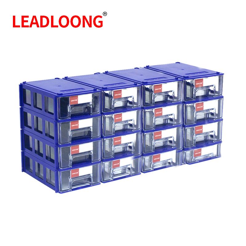 8/16pcs Plastic Mini Storage Box, Stackable Small Tool Storage Bin, Screw Parts Crafts Sewing Thread Jewelry Storage Organizer