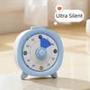 Ultra Silent Countdown Alarm Clock Round/Square Kitchen Timer Visual Timer Kids Children Reminder