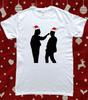 Bottom Rik Mayall and Eddie Funny Christmas TV T-Shirt
