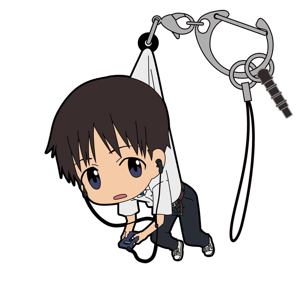 COSPA EVANGELION Shinji Ikari Tsumamare Uniform 60mm Soft PVC Rubber Ver. Approx.