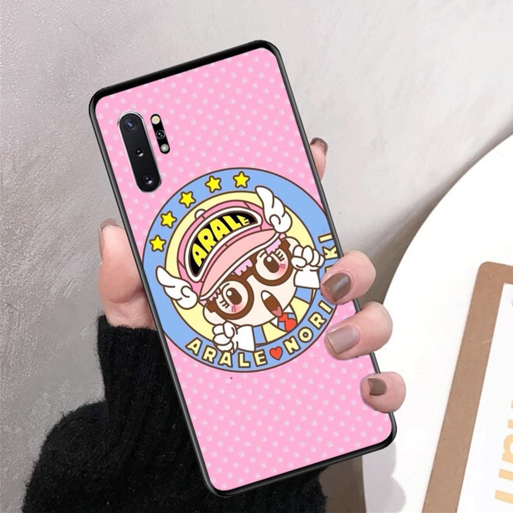 Funda de teléfono de dibujos animados Dr Slump para Samsung Note 8 9 10 20 pro plus lite M 10 11 20 30 21 31 51 A 21 22 42 02 03