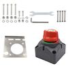 Boat Battery Selector Isolator 12V-48V 275A Battery Disconnect Rotary Switch Circuit Cutter Rotary Cut On Off Switch