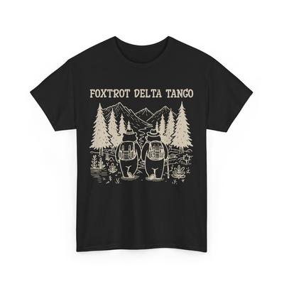 Resist Bear Shirt, Foxtrots Deltas Tangos Funny Women Men T-shirt Unisex T-Shirt
