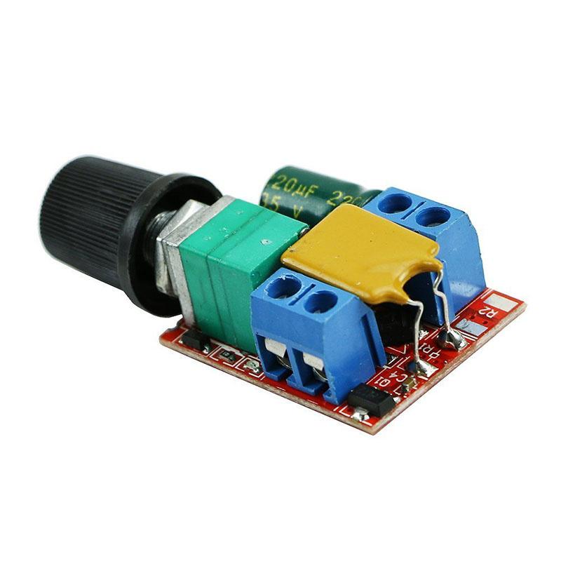 10Pcs DC 5V To DC 35V 5A 90W Mini DC Motor PWM Speed Controlle