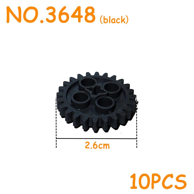 MOC Parts Gear Bulk Block Bricks 3649 3648 3647 10928 32498 32269 32270 32198 6589 4019 94925 3650 46372 Technical Brick Playset