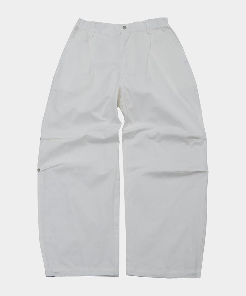 SOME PLACE Basic Snap Button Two-Way Bootcut Wide String Elastic Pants _5 Colors