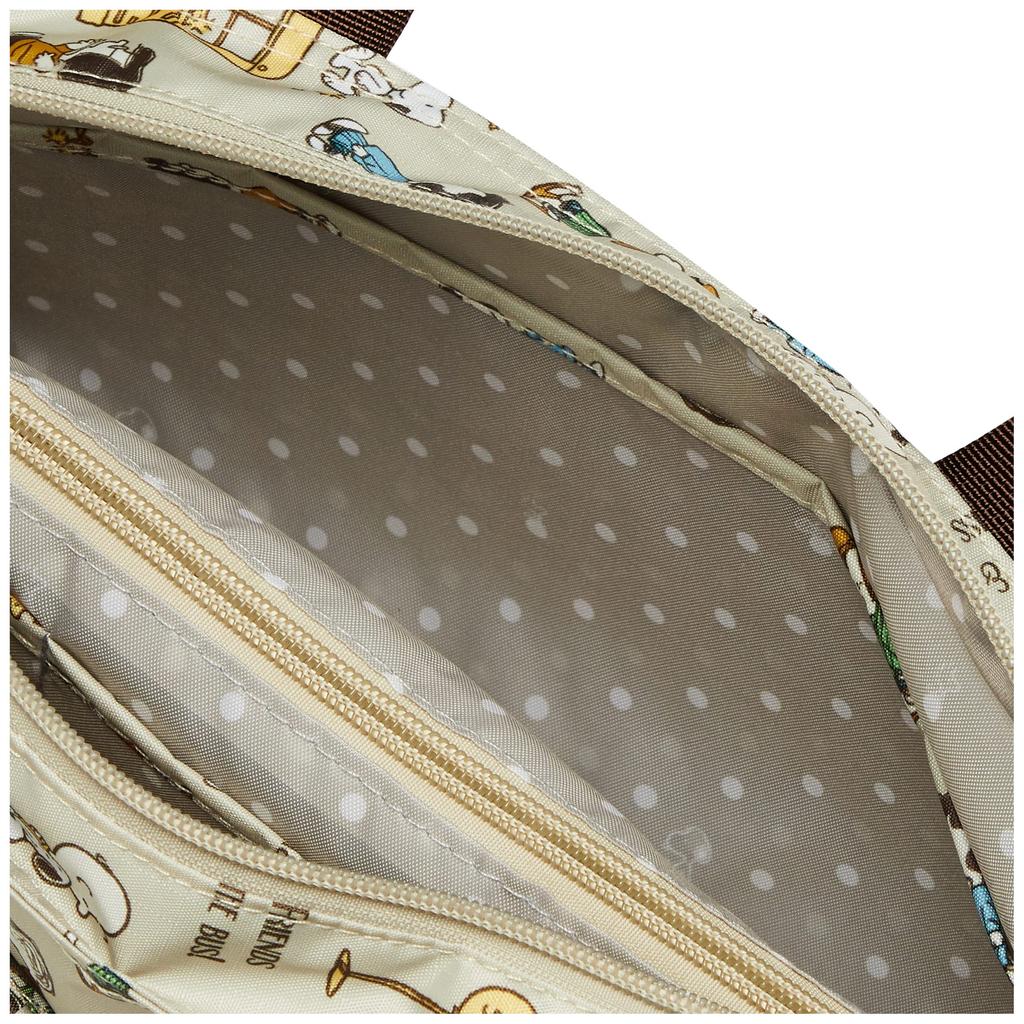 Snoopy 2-weg mini tote tas in tas 6029 PN125