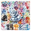 50Pcs Cartoon Flying Dragon Stickers Cute Anime Pet Dinosaur DIY Phone Laptop Scrapbook Notebook Waterproof Sticker Decoration