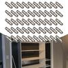 Bracket Shelf Support Pegs Plated Pins Easy Installion Flexible For Cabinet Furniture Closet Iron High Quality
