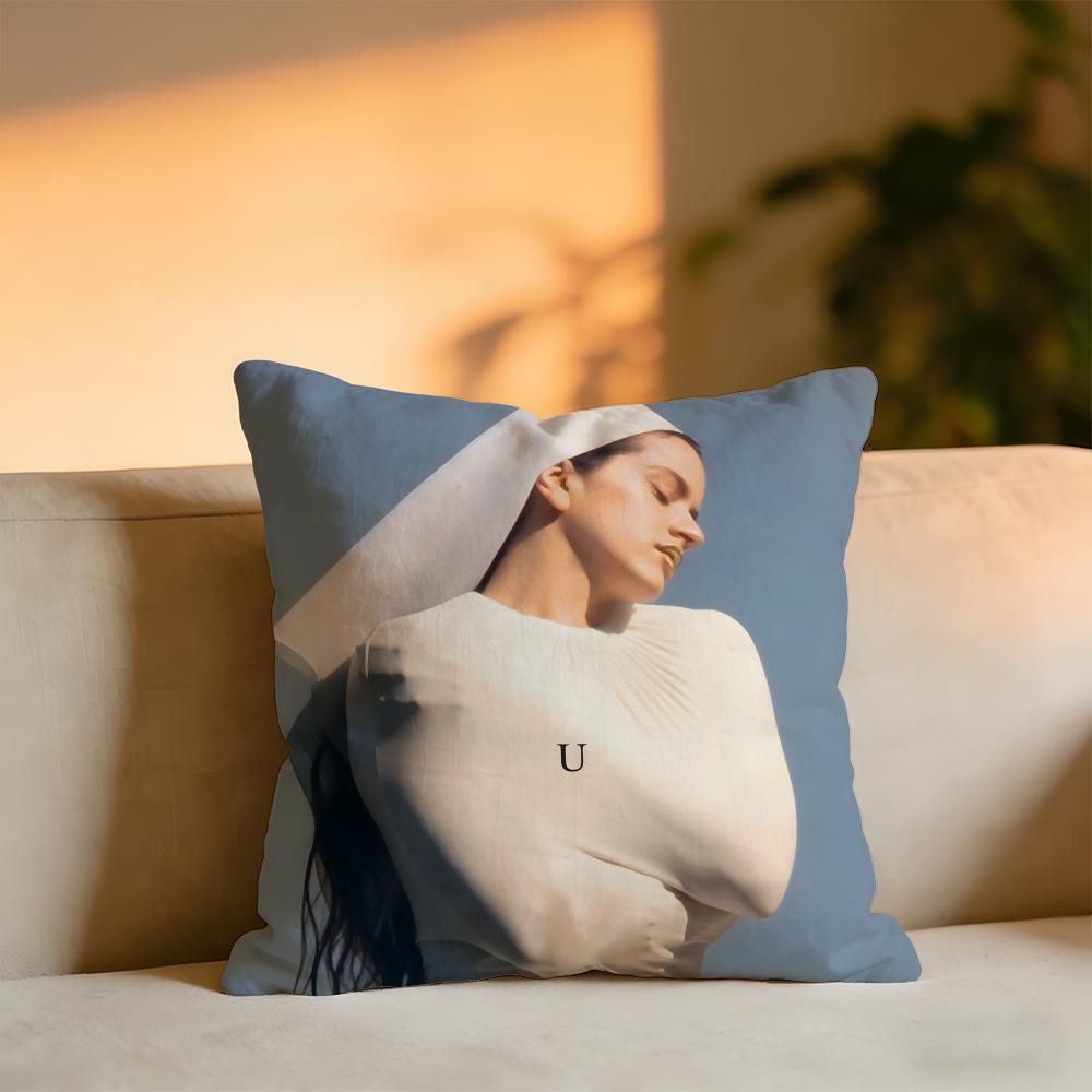 Rosalia Album Cushion Cover Cozy Velvet Throw PillowSoft Warm Cushion For Sofa Bed 30x30 cm