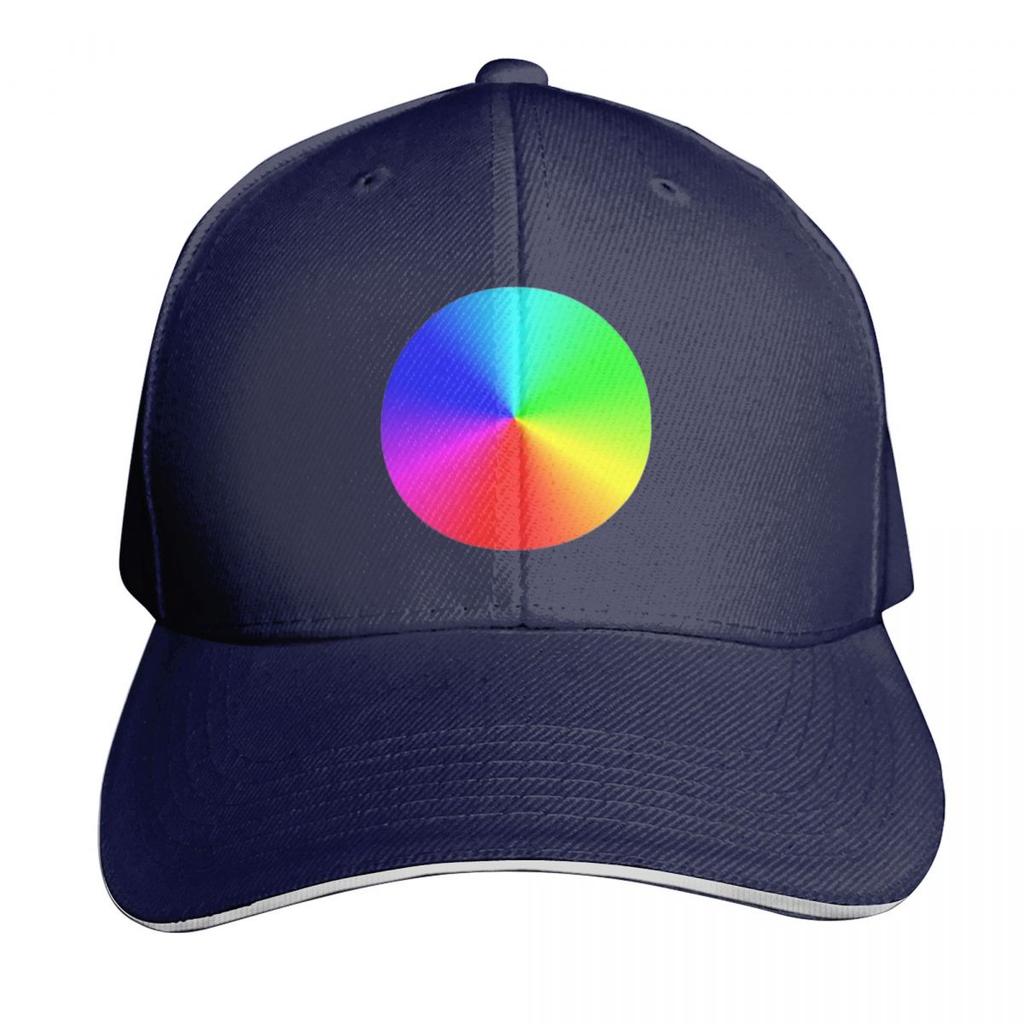 Color Spectrum Baseball Cap Hat Unisex For The Sun Fashion Beach sun hat beach hat Womens Golf Clothing Unisexs