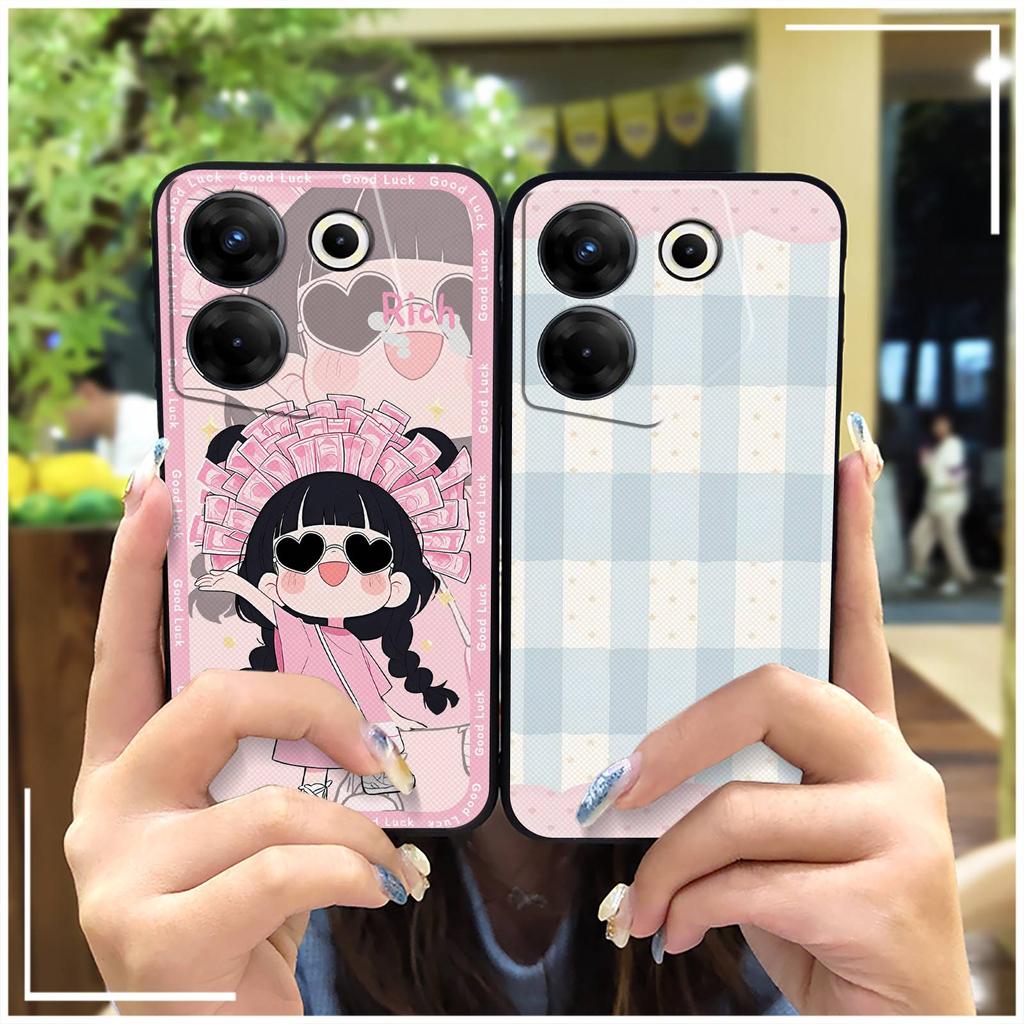 Silicone Durable Phone Case For Tecno Camon20 Pro 5G/CK8n Full Wrap Phone Pouch Cartoon Fashion Design Back Cover Cute