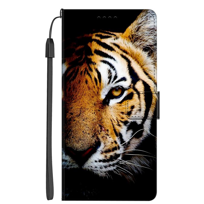 Animal Leather Flip Case for Samsung Galaxy M16 F16 5G Leather Magnetic Wallet Covers for Galaxy F16 Stand Phone Bag Galaxy M 16