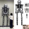 Large Tear Resistant Skeleton Balloon With Quick Inflation For Themed Event And Birthday Celebration