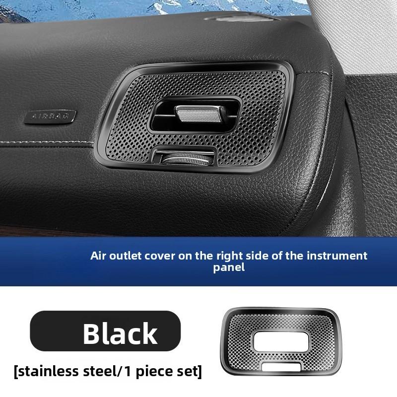 For Mercedes-Benz W167 GLE X167 GLS V167 GLE coupe interior rear exhaust air outlet protection cover dust cover supplies +