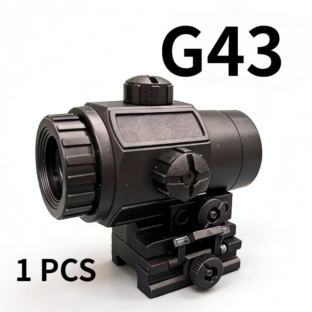 G33 G43 Sight Fixed 3x 5x Magnifying Glass Sight Holographic Sight Red Dot Sight Quickly Install Toy Gun Sight