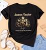 Maglietta Vintage Anni '90 James Taylor Maglietta Bootleg James Taylor Fan Maglietta Unisex