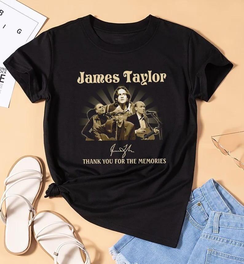 90s Vintage James Taylor Shirt James Taylor Bootleg Shirt James Taylor Fan  Unisex T-Shirt S