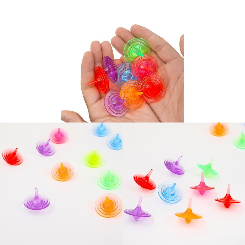 Crystal Children Spin Gyroscope Toy With Colorful For Toddler Learning Gift And