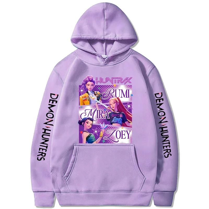 

Kpoop Мисливці на демонів Худі Жіноче Манга Вінтажне Худі Одяг Y2k З капюшоном Вуличний одяг Смішні Кіно Толстовки XL
