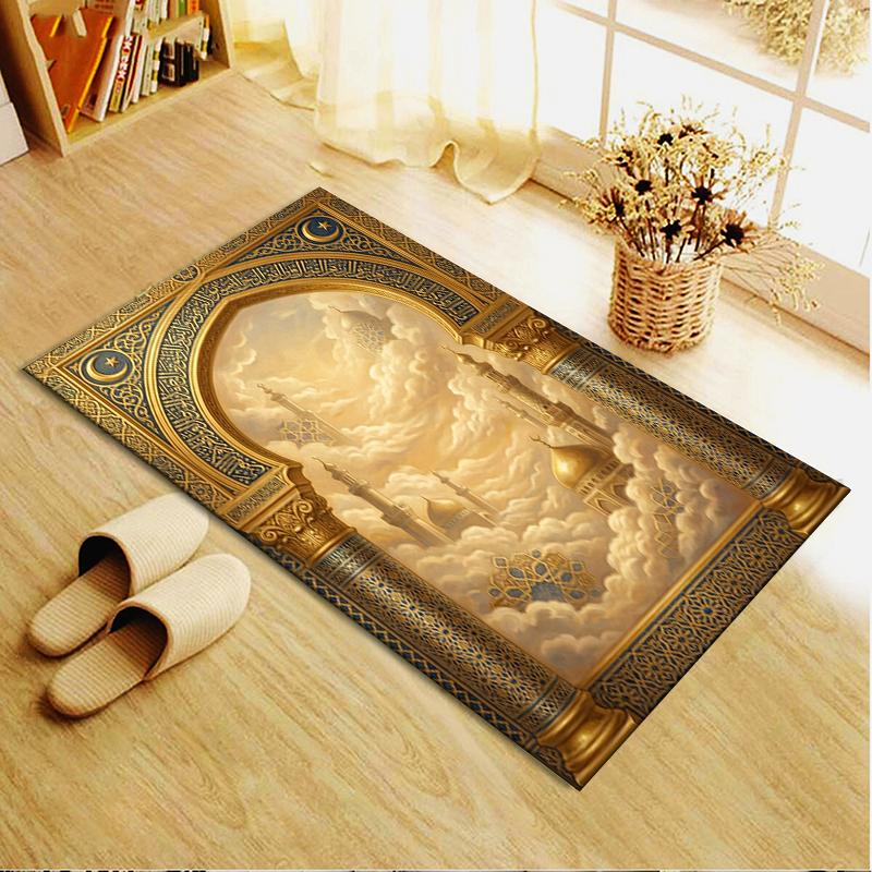 2025 New Muslim Carpet Rug for Living Room Bedroom Home Sofa Decoration,Kids play Non-slip Floor Mat128