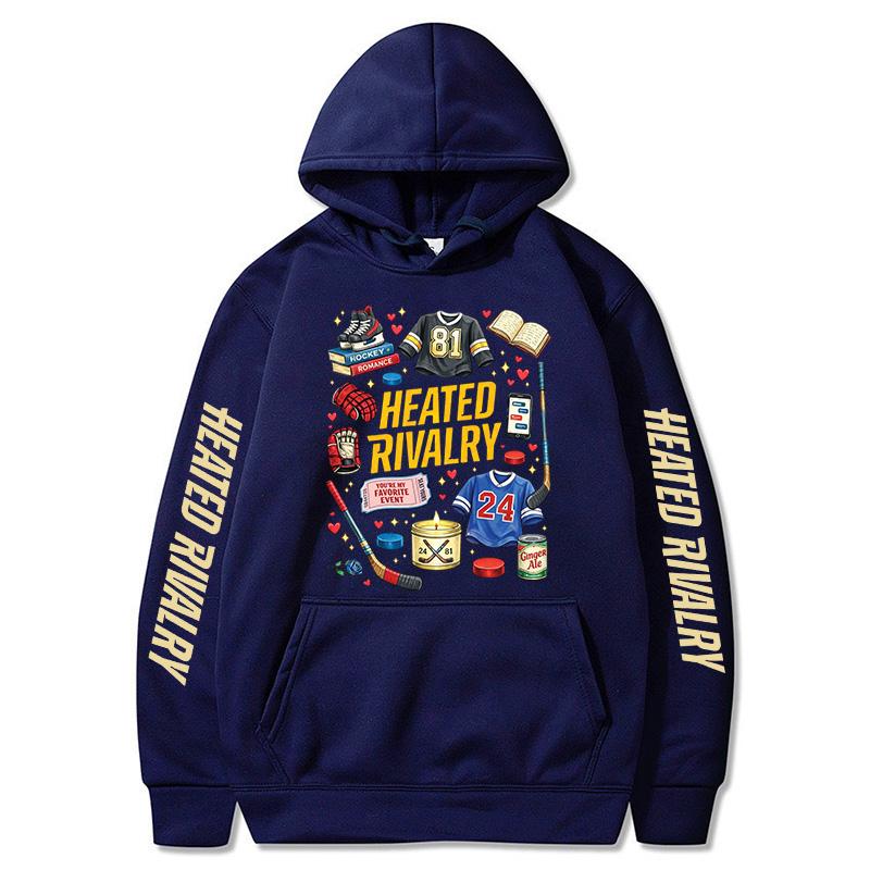 Hot TV Heated Rivalry Print Sweatshirts Men Women Graphic Hoodies Fashion Hip Hop Hoody Pullovers 90s Unisex Streetwear Clothing