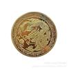 Single Dragon Playing Beads Year of the Dragon Medal 2024 Zodiac Year of the Dragon Commemorative Coin Gold Plated  Metal Craft Small Gifts