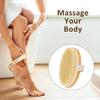 Trockenbürsten für den Körper Peeling-Badeschwämme Borsten Badebürste Körper-Trockenbürste Massagebürste Rubbel-Badeutensil Rubbeln am Rücken