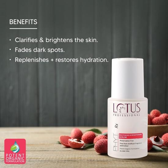 Lotus Professional Phyto Rx Whitening And Brightening Serum, 30ml