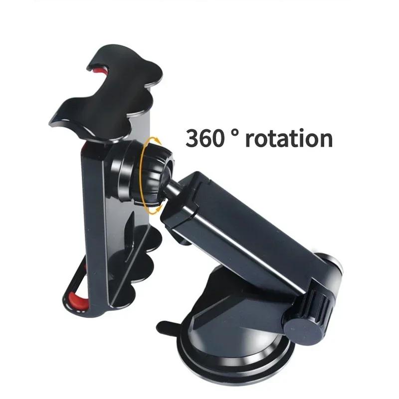 Tablet Phone Holder Mount In Car for Samsung Galaxy Z Fold 4 3 2 IPhone IPad Mini Air Car Sucker Phone Stand Expansion Holders