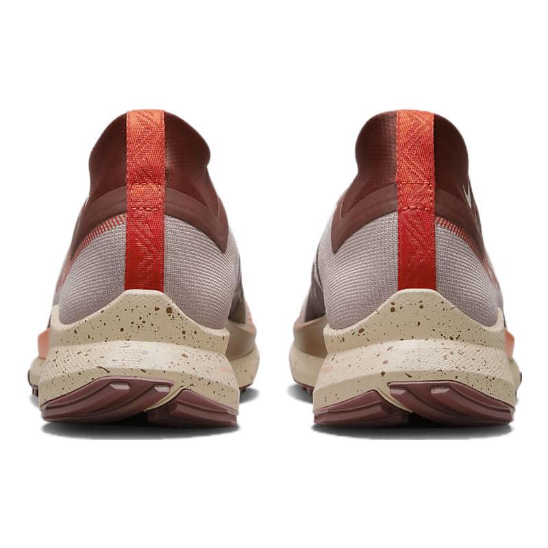 Nike React Pegasus Trail 4 Gore Tex Diffused Taupe Dark Pony Sail Picante Red Women's DJ7929-200