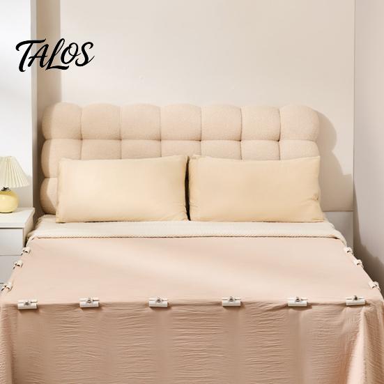 6PCS Quilt Clips, Anti-Slip Serrated Bedding Sheet Holders, with Spring Buckles Easy Install Clips, for Bedroom Sheets And Quilts