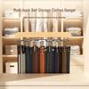 Solid Wood Tie & Belt Organizer Hanger