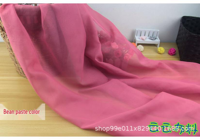 Special Offer Plain Chiffon Gauze Fabric for Clothing, DIY, Lining, Decoration & Wedding