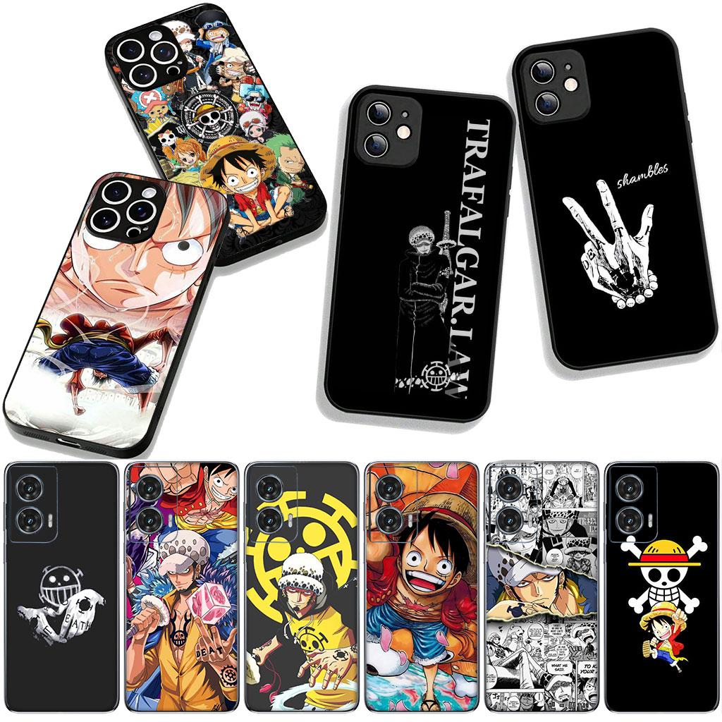 Trafalgar Water Law One Pieces Luffy Phone Cover for Apple iPhone 16 15 14 Plus 13 12 Mini 17 Pro Max + ProMax 16E Air Case
